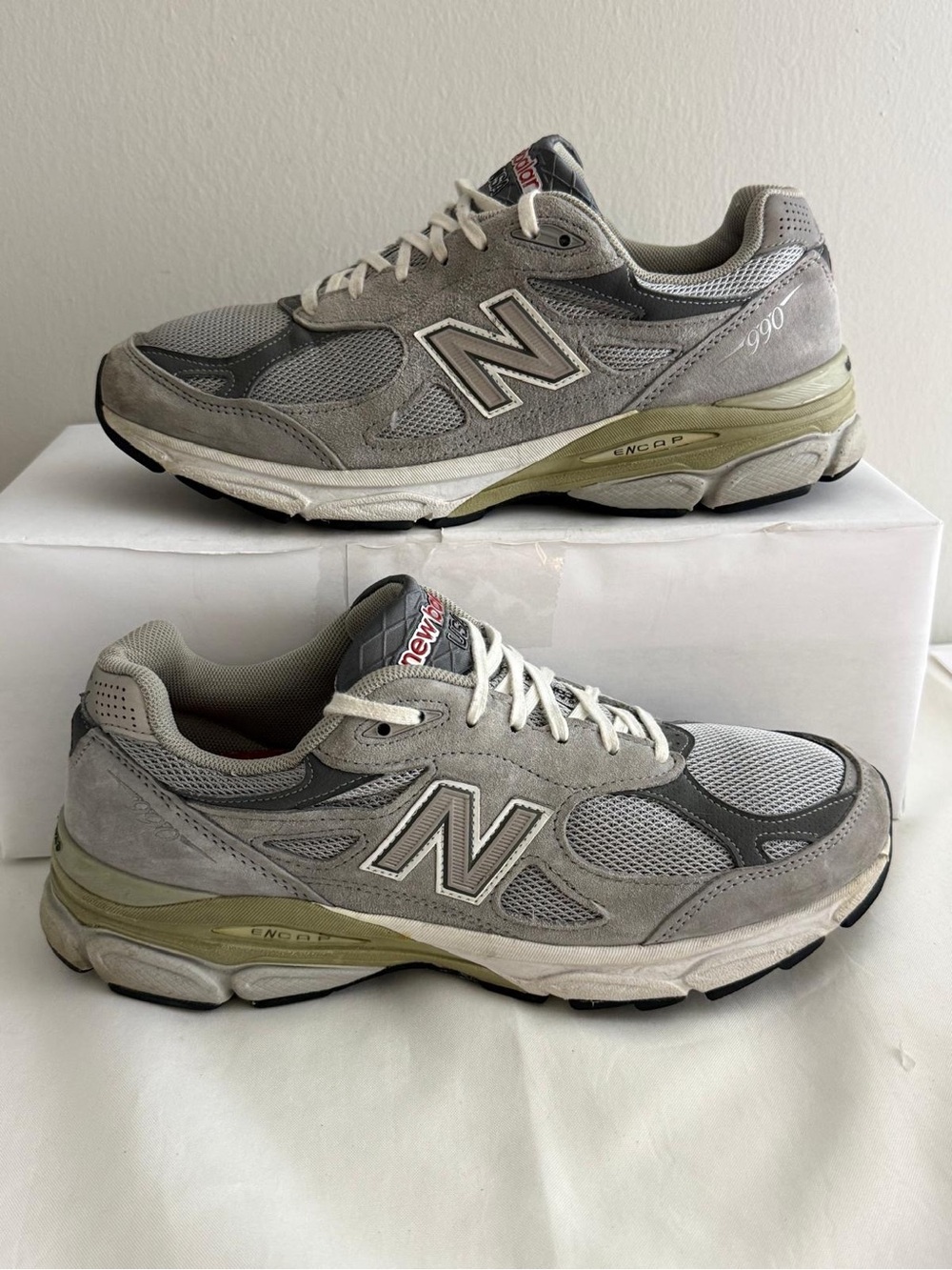 New Balance 990v3 Neutral Gray Size 10.5 M990GL3 Heritage Collection Made In USA